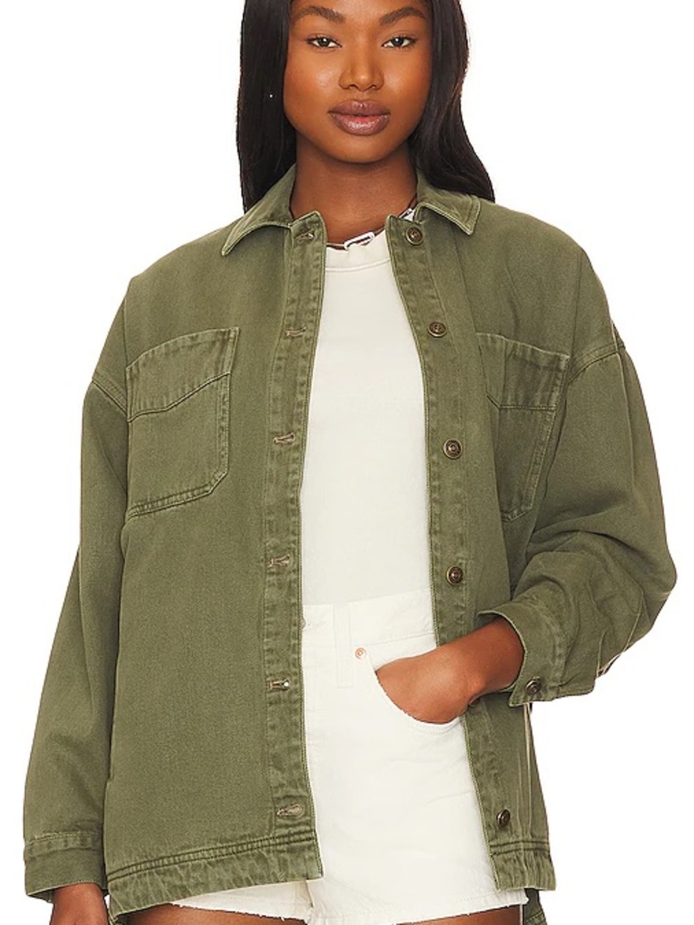Free people Madison City denim jacket XL